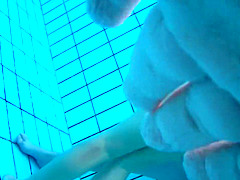 films inside sauna swimming pool