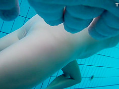 films inside sauna swimming pool