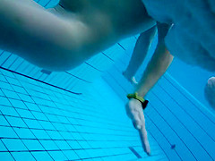 films inside sauna swimming pool