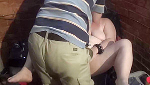 2016-06-02 - fuckmeat masturbates in an alley