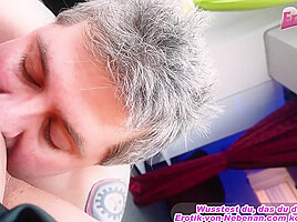 german arab wife get cum facial in swinger club POV