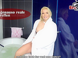 german pierced pussy big boobs housewife fucked