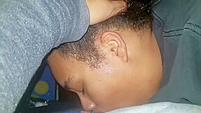 getting head while watching a movie