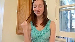 girl in the kitchen