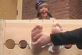 girl tickled