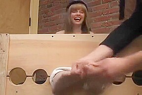 girl tickled