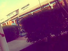 hijab wife big ass walking in street
