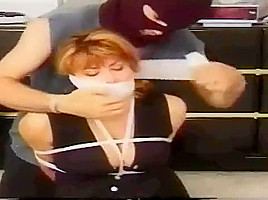 home invasion, old woman tied up again and again yum yum yum