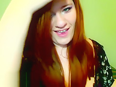 hot BBW with an amazing ass has phone sex and rubs her big pussy lips