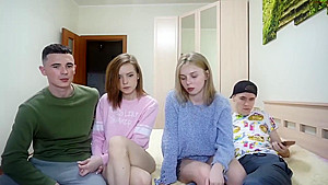 hot russian teen 18+ orgy pt2