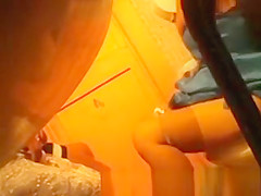 in bathroom catches teens 18+ peeing
