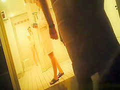 in both genders shower room