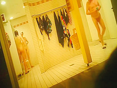 in both genders shower room