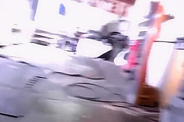 in car workshop