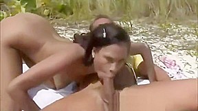 latina gets fucked under the sun