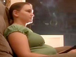 my Step sister Jessica Newport 100s cigarette webcam pregnant