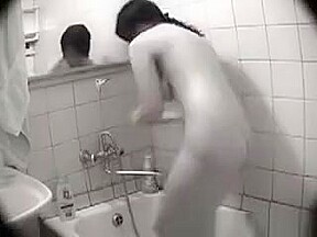 my busty Step mom on law on hidden shower cam