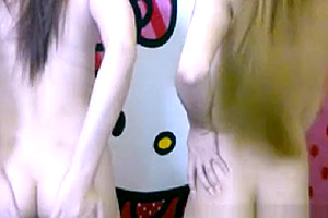 nice-looking ladyboy pair Sucks And bonks