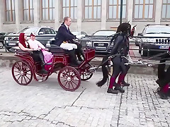 ponygirls and ponyboys outdoor