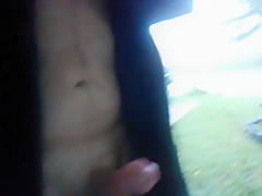 public wank and cum 4