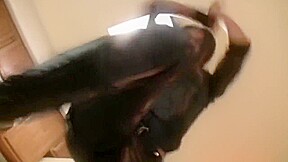 sexy girl beat man
