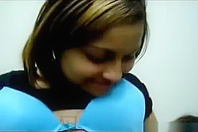 sexy latina getting titties sucked by friend