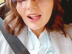 she swallows my cum in a changing room while I control her lovense vibrator