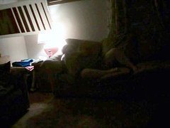 spy cams filmed a chick jilling off
