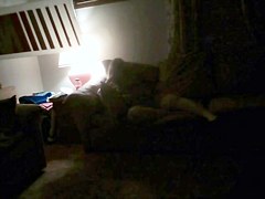 spy cams filmed a chick jilling off