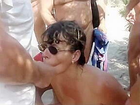 sur la plage