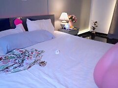 tattoo blonde licking her feet