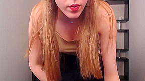 teen 18+ Cuttie Finger Fucking Herself On The Chair