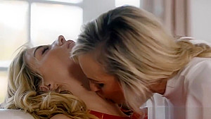 teen 18+ babe licked by horny milf neighbor