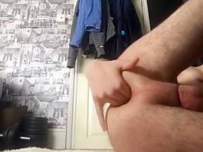 teen 18+ boy using 12 inch dildo for the first time