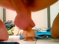 teen 18+ fucking 10inch dildo