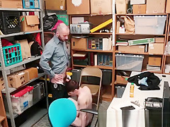 teen 18+ thief gets facial after riding