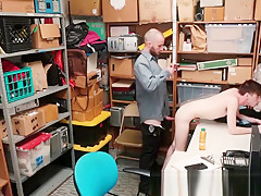 teen 18+ thief gets facial after riding