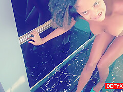 teen 18+ Babe Pleasing Her Anal Lover Neighbor