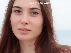 teen 18+ Girl On The Beach Her Body